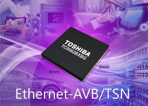 Toshiba анонсирует новейшую микросхему моста Ethernet для автомобильных и промышленных приложений