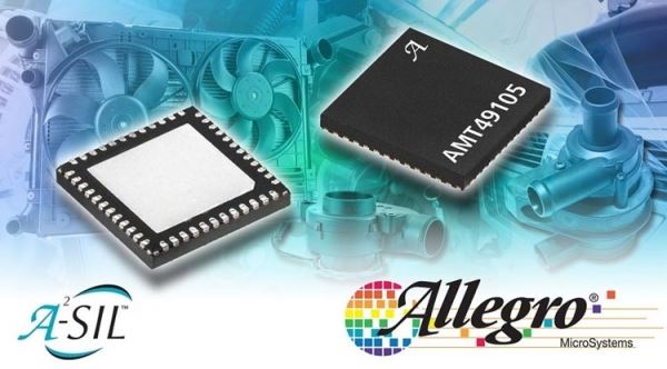 Allegro MicroSystems анонсировала новый драйвер MOSFET для автомобильных приложений управления бесщеточными двигателями