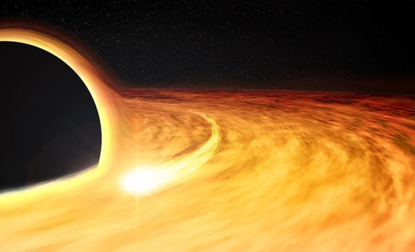 Ученые обнаружили рентгеновские сигналы с горизонта событий черной дыры