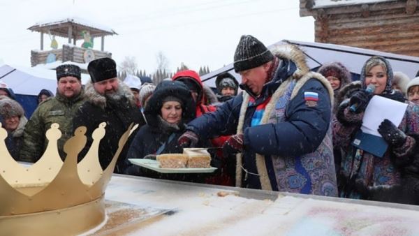 Самый большой в мире холодец изготовили в Павловском Посаде