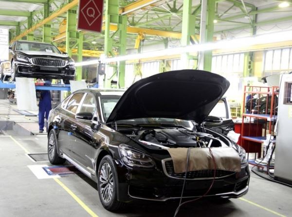 KIA K900 начали выпускать в России